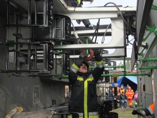 Katasztrófavédelmi gyakorlat (2017) - fotó: 