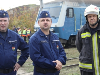 Katasztrófavédelmi gyakorlat (2017) - fotó: 