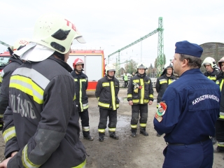 Katasztrófavédelmi gyakorlat (2017) - fotó: 