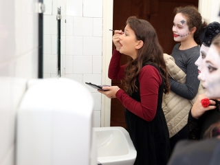 Halloween buli a Móriczban - fotó: Sándor Judit