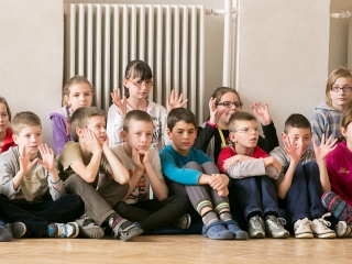 Érzékenyítő tréning a Szilágyiban - fotó: Ónodi Zoltán