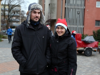 Adventi jótékonysági futás 2017 - fotó: Sándor Judit