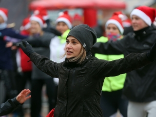 Adventi jótékonysági futás 2017 - fotó: Sándor Judit