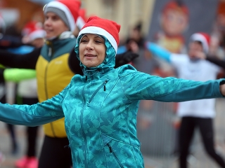 Adventi jótékonysági futás 2017 - fotó: Sándor Judit