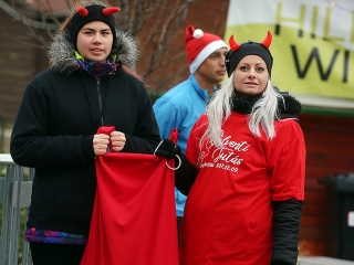 Adventi jótékonysági futás 2017 - fotó: Sándor Judit