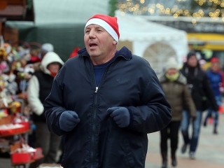 Adventi jótékonysági futás 2017 - fotó: Sándor Judit