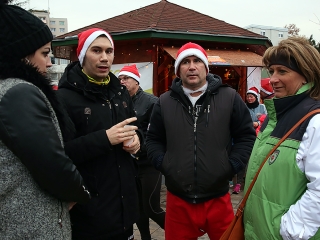 Adventi jótékonysági futás 2017 - fotó: Sándor Judit