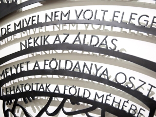 Acélszobrászok a KMI-ben - fotó: Sándor Judit