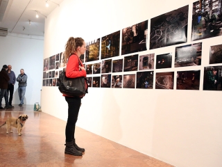 Acélszobrászok a KMI-ben - fotó: Sándor Judit