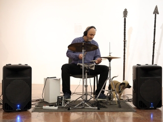 Acélszobrászok a KMI-ben - fotó: Sándor Judit