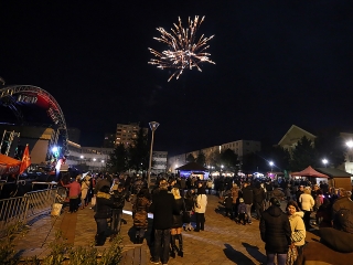 Szilveszteri utcabál 2017 - fotó: Sándor Judit