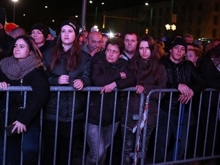 Szilveszteri utcabál 2017 - fotó: Sándor Judit