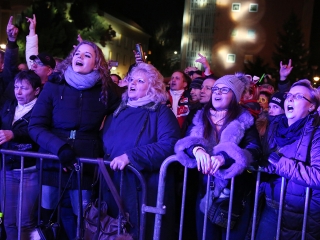 Szilveszteri utcabál 2017 - fotó: Sándor Judit