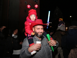 Szilveszteri utcabál 2017 - fotó: Sándor Judit