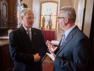 Egyeztetés a fejlesztésekről Ercsiben - fotó: Ónodi Zoltán