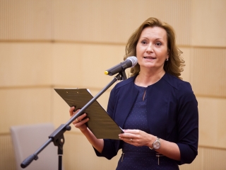 A Pro Cultura Intercisae-díj átadása (2018) - fotó: Sándor Judit