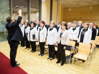 A Pro Cultura Intercisae-díj átadása (2018) - fotó: Sándor Judit