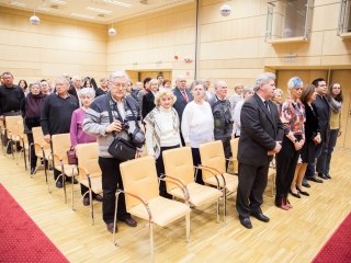 A Pro Cultura Intercisae-díj átadása (2018) - fotó: Sándor Judit