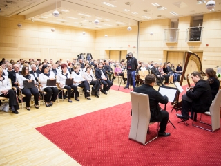 A Pro Cultura Intercisae-díj átadása (2018) - fotó: Sándor Judit