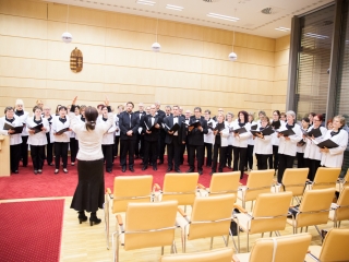 A Pro Cultura Intercisae-díj átadása (2018) - fotó: Sándor Judit