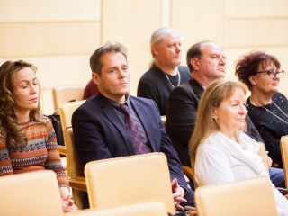 A Pro Cultura Intercisae-díj átadása (2018) - fotó: Sándor Judit