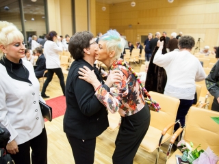 A Pro Cultura Intercisae-díj átadása (2018) - fotó: Sándor Judit