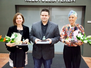 A Pro Cultura Intercisae-díj átadása (2018) - fotó: Sándor Judit