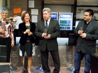 A Pro Cultura Intercisae-díj átadása (2018) - fotó: Sándor Judit