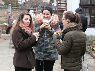 Disznótor a drogambulancián - fotó: Sándor Judit