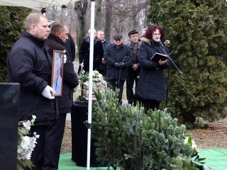 Dr Kálmán András temetése - fotó: Sándor Judit