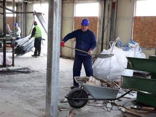 Zöld SZTK felújítás - fotó: Sándor Judit