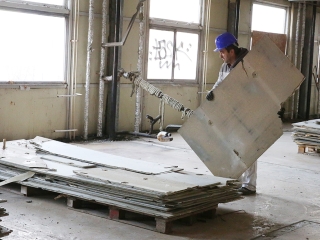 Zöld SZTK felújítás - fotó: Sándor Judit