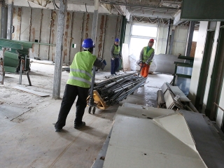 Zöld SZTK felújítás - fotó: Sándor Judit