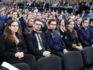 Diplomaátadó az egyetemen (2018) - fotó: Sándor Judit