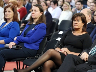 Diplomaátadó az egyetemen (2018) - fotó: Sándor Judit