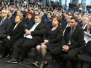 Diplomaátadó az egyetemen (2018) - fotó: Sándor Judit