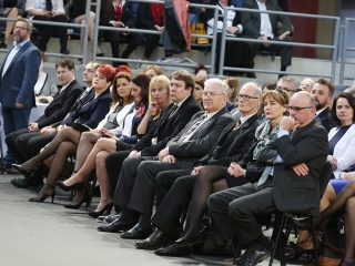 Diplomaátadó az egyetemen (2018) - fotó: Sándor Judit