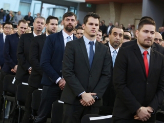 Diplomaátadó az egyetemen (2018) - fotó: Sándor Judit