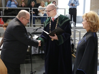 Diplomaátadó az egyetemen (2018) - fotó: Sándor Judit