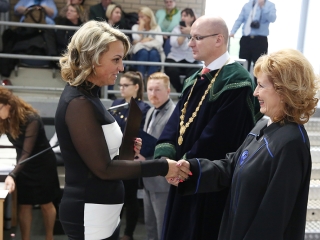 Diplomaátadó az egyetemen (2018) - fotó: Sándor Judit
