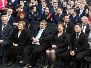 Diplomaátadó az egyetemen (2018) - fotó: Sándor Judit