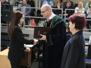 Diplomaátadó az egyetemen (2018) - fotó: Sándor Judit