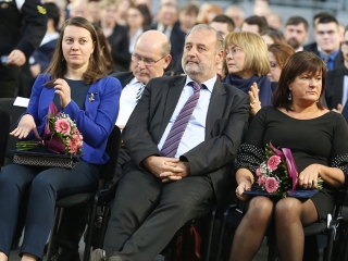 Diplomaátadó az egyetemen (2018) - fotó: Sándor Judit