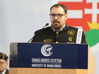 Diplomaátadó az egyetemen (2018) - fotó: Sándor Judit