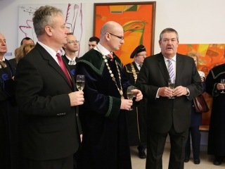 Diplomaátadó az egyetemen (2018) - fotó: Sándor Judit