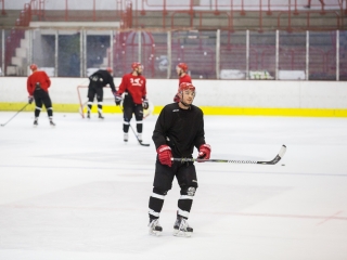 Szurkolói flashmob a DAB edzésén - fotó: Ónodi Zoltán
