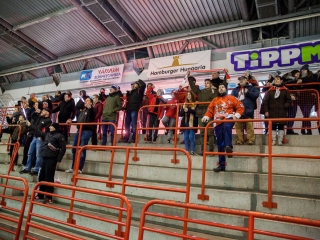 Szurkolói flashmob a DAB edzésén - fotó: Ónodi Zoltán