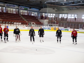 Szurkolói flashmob a DAB edzésén - fotó: Ónodi Zoltán