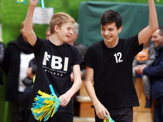 Felsősök farsangja a Móricz iskolában - fotó: Sándor Judit