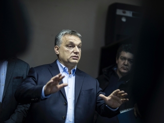Orbán Viktor Dunaújvárosban - fotó: Sándor Judit